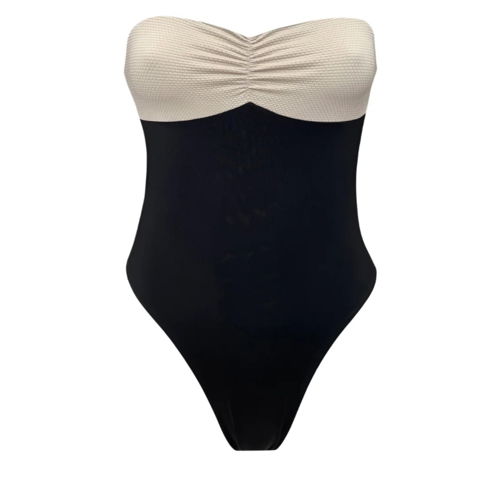 One piece two toned bathing suit from Slate Swim - never worn with the tags on!